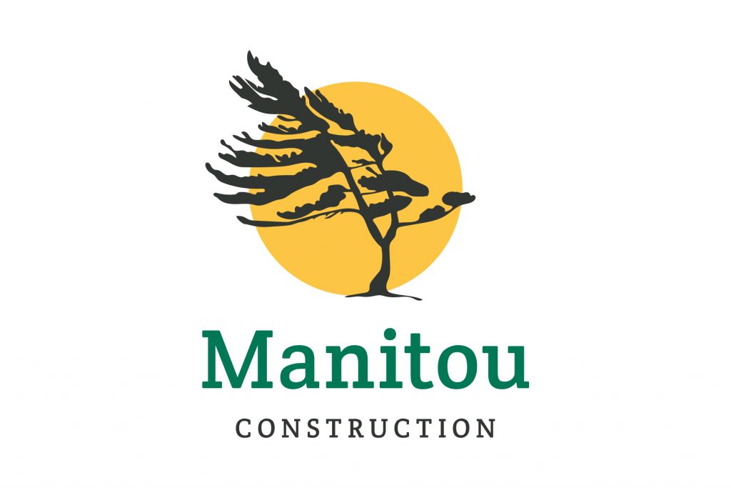 Manitou Construction Logo Design